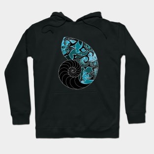 Nautic Nautilus Shell Hoodie